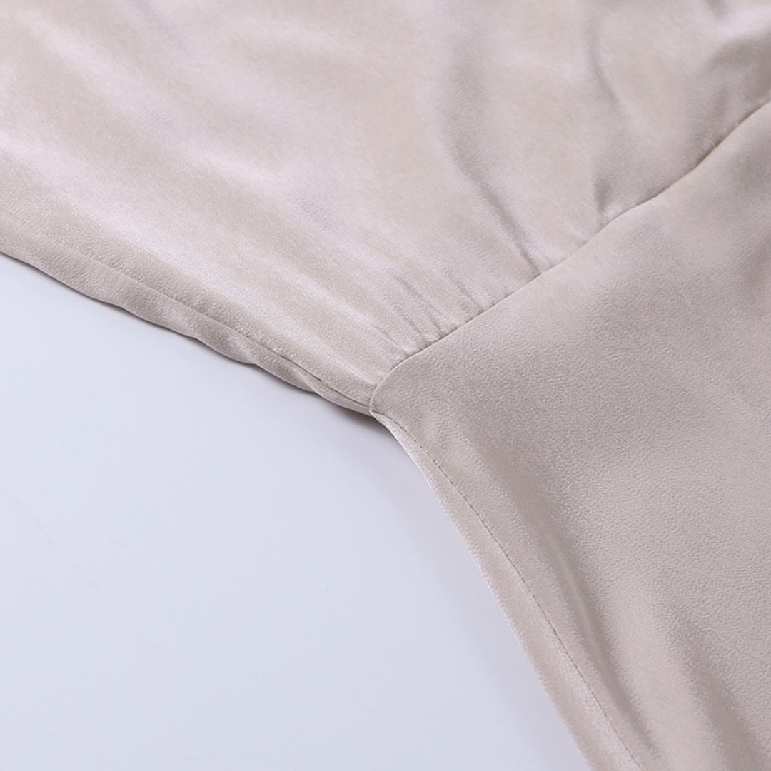 NOUVEAU RICHE Elegantes Damenkleid Mit Tiefem V Ausschnitt Seitenschlitz