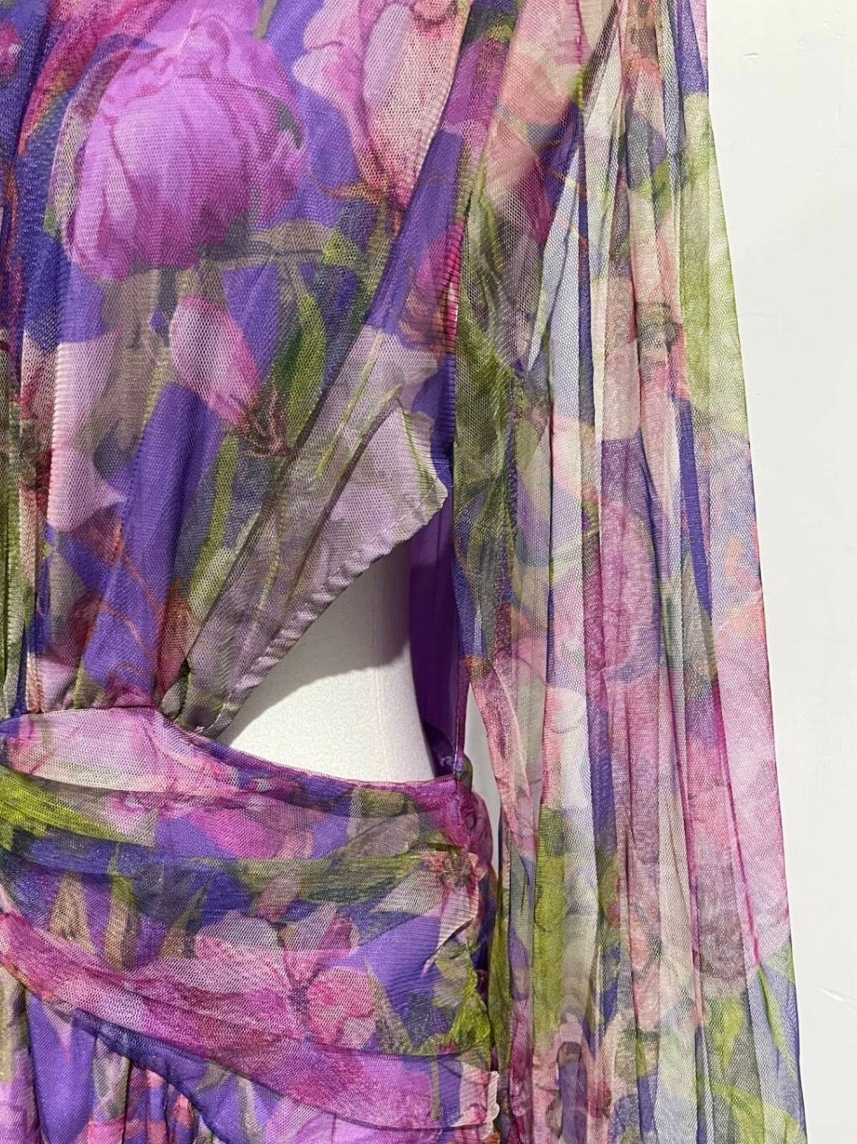 NOUVEAU RICHE Elegantes Split Kleid Mit Maßgefertigter Silhouette