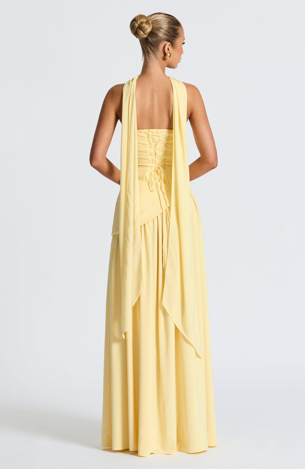 NOUVEAU RICHE Elegantes Trägerloses Kleid Mit Hohem Schlitz Für Damen Lang