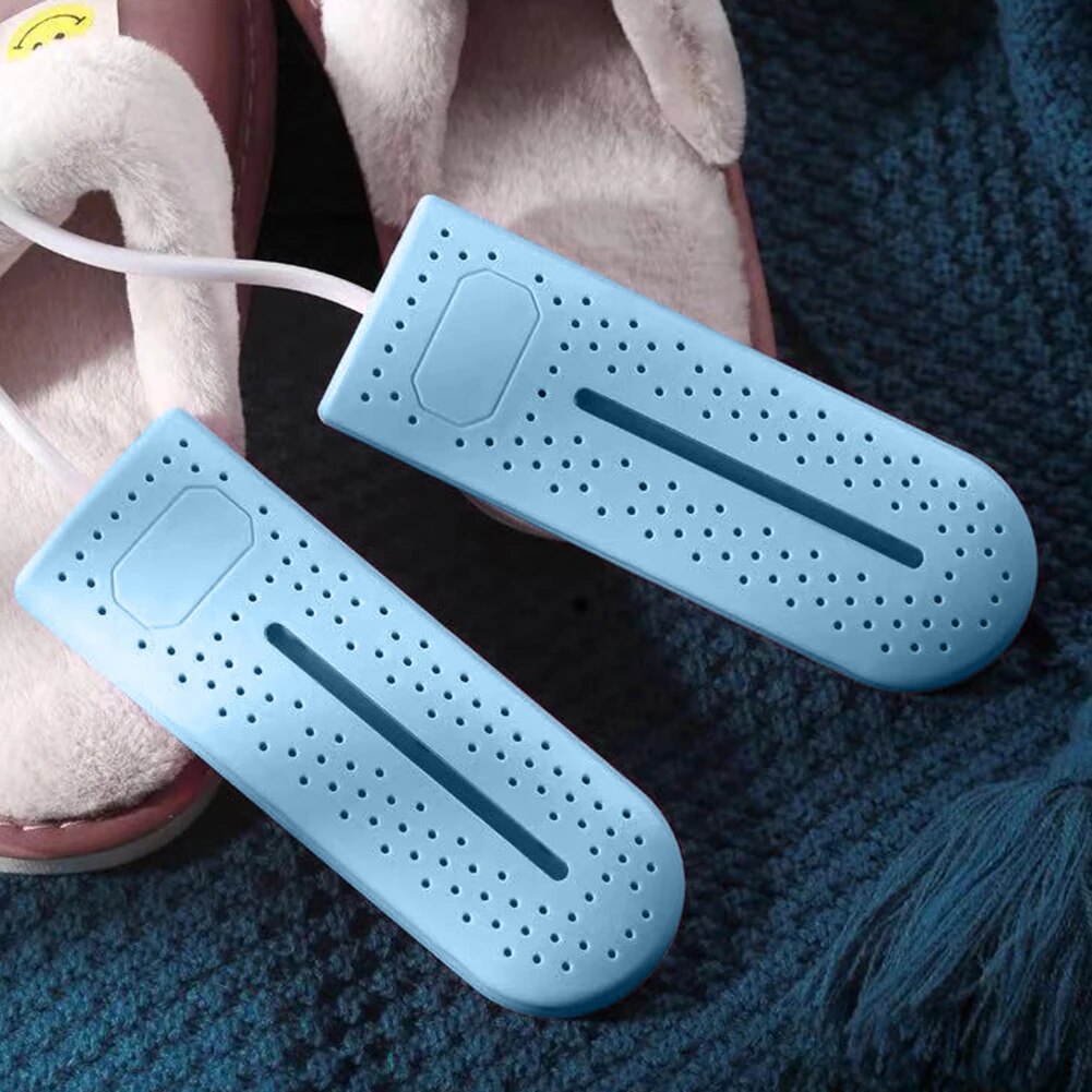 NOUVEAU RICHE Tragbarer Schuhtrockner mit UV-Licht – Elektrischer Stiefeltrockner bis 65 °C, Stecker oder USB, 12W, 3 Farben