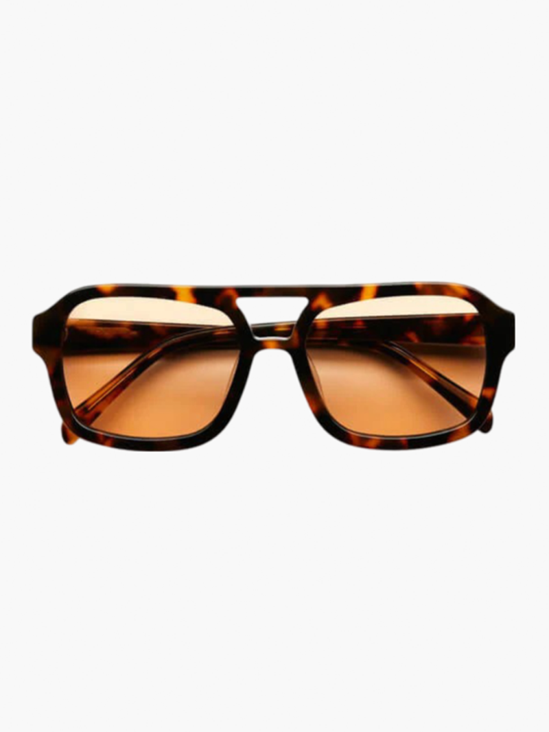NOUVEAU RICHE Retro Sonnenbrille Pilotenstil UV400 Schutz Vintage Flair