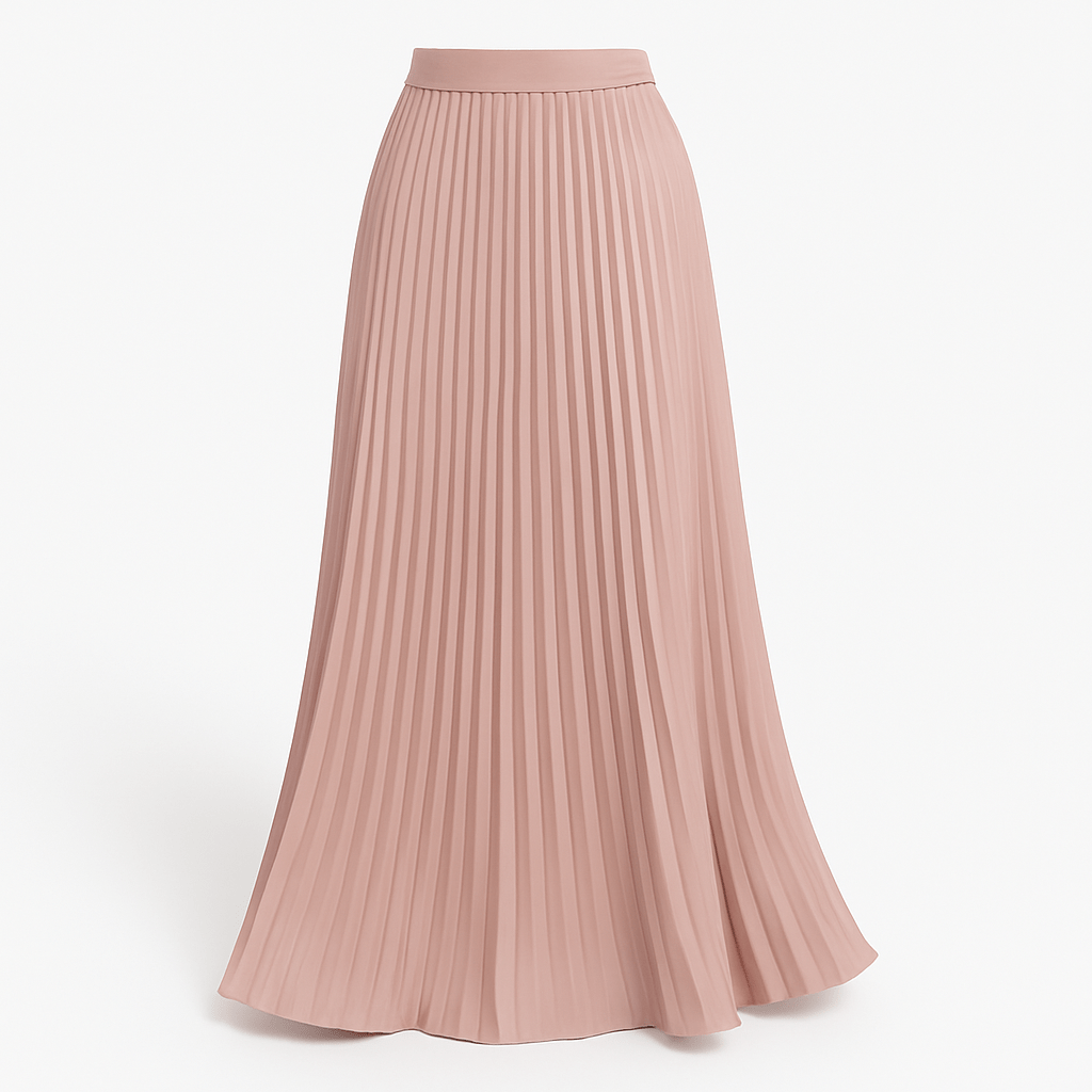 NOUVEAU RICHE Vena | Damen Maxirock – Elegante Falten, Atmungsaktives Material & Fliessende Silhouette