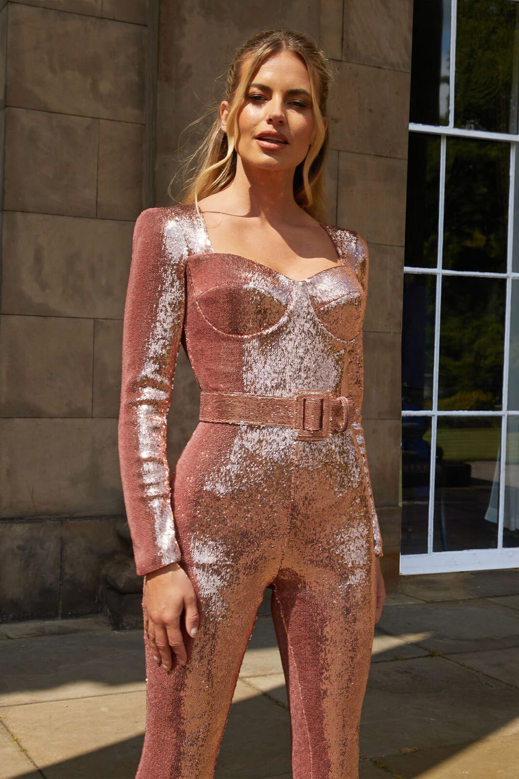 NOUVEAU RICHE Stylischer Damen Jumpsuit Mit Elegantem Schnitt Und Komfort