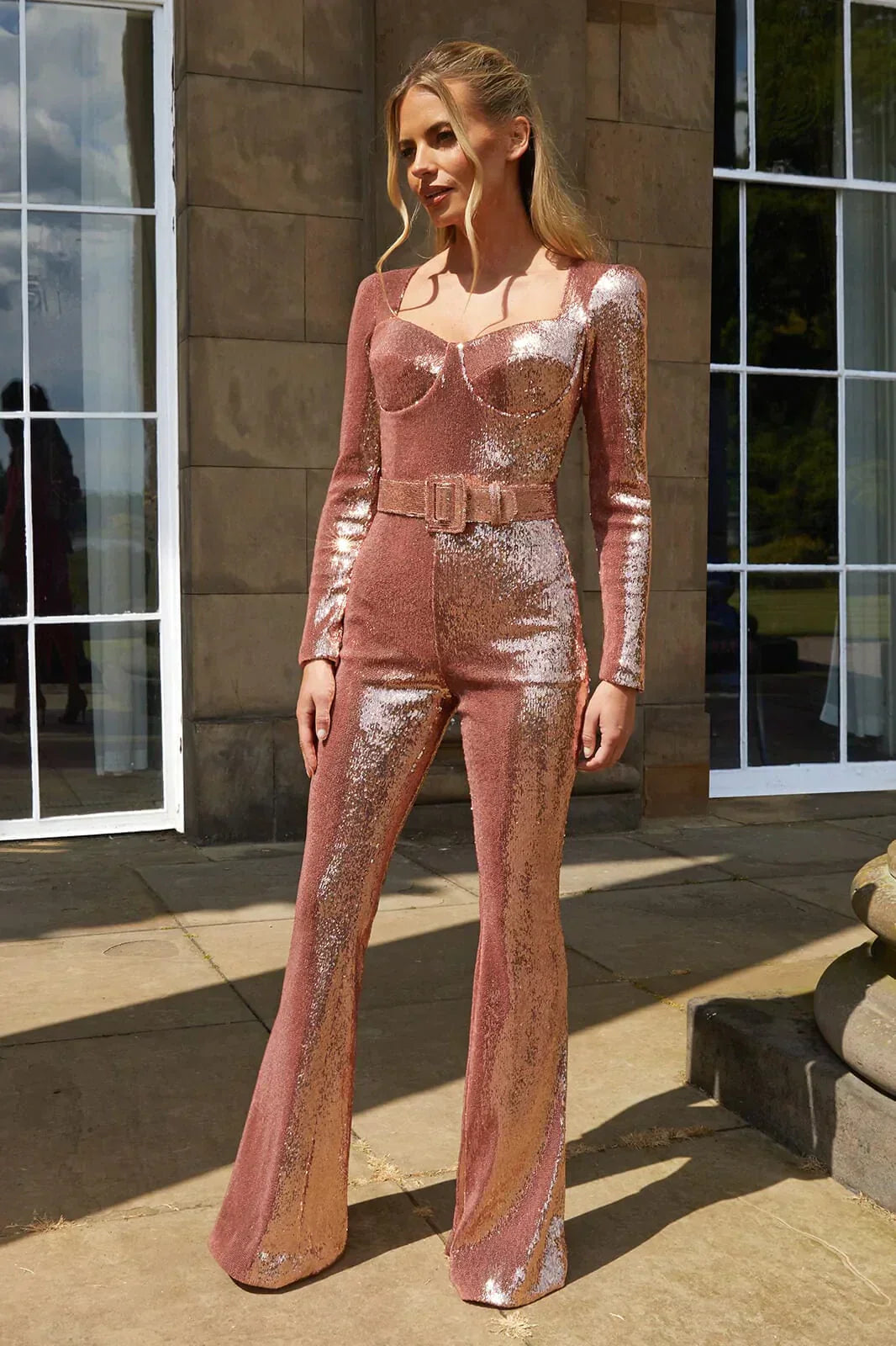 NOUVEAU RICHE Stylischer Damen Jumpsuit Mit Elegantem Schnitt Und Komfort