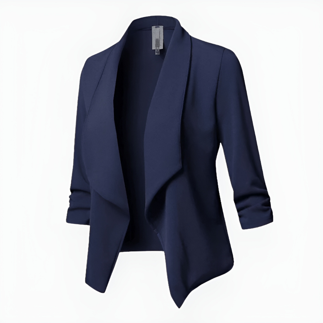 NOUVEAU RICHE Bersh | Modischer Damen-Blazer | Langarm Blau