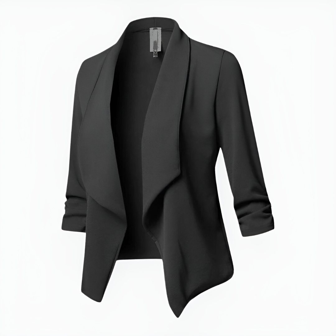 NOUVEAU RICHE Bersh | Modischer Damen-Blazer | Langarm Schwarz