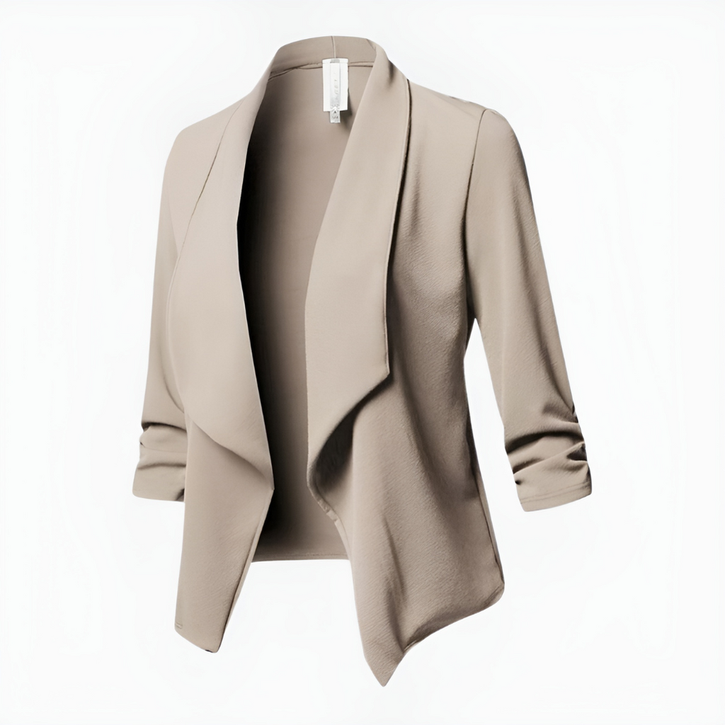 NOUVEAU RICHE Bersh | Modischer Damen-Blazer | Langarm Beige