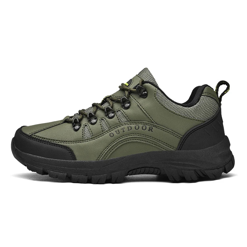 NOUVEAU RICHE Herren Wanderschuhe – Terrain mit Robuster Traktionssohle Grün