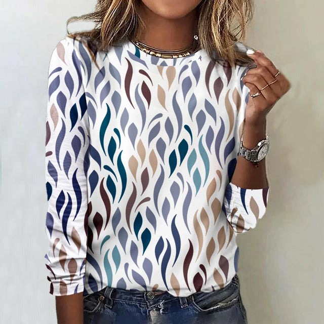 NOUVEAU RICHE Damen Pullover Eleganter Schicken Damenpullover Stilvolle Mehrfarbig