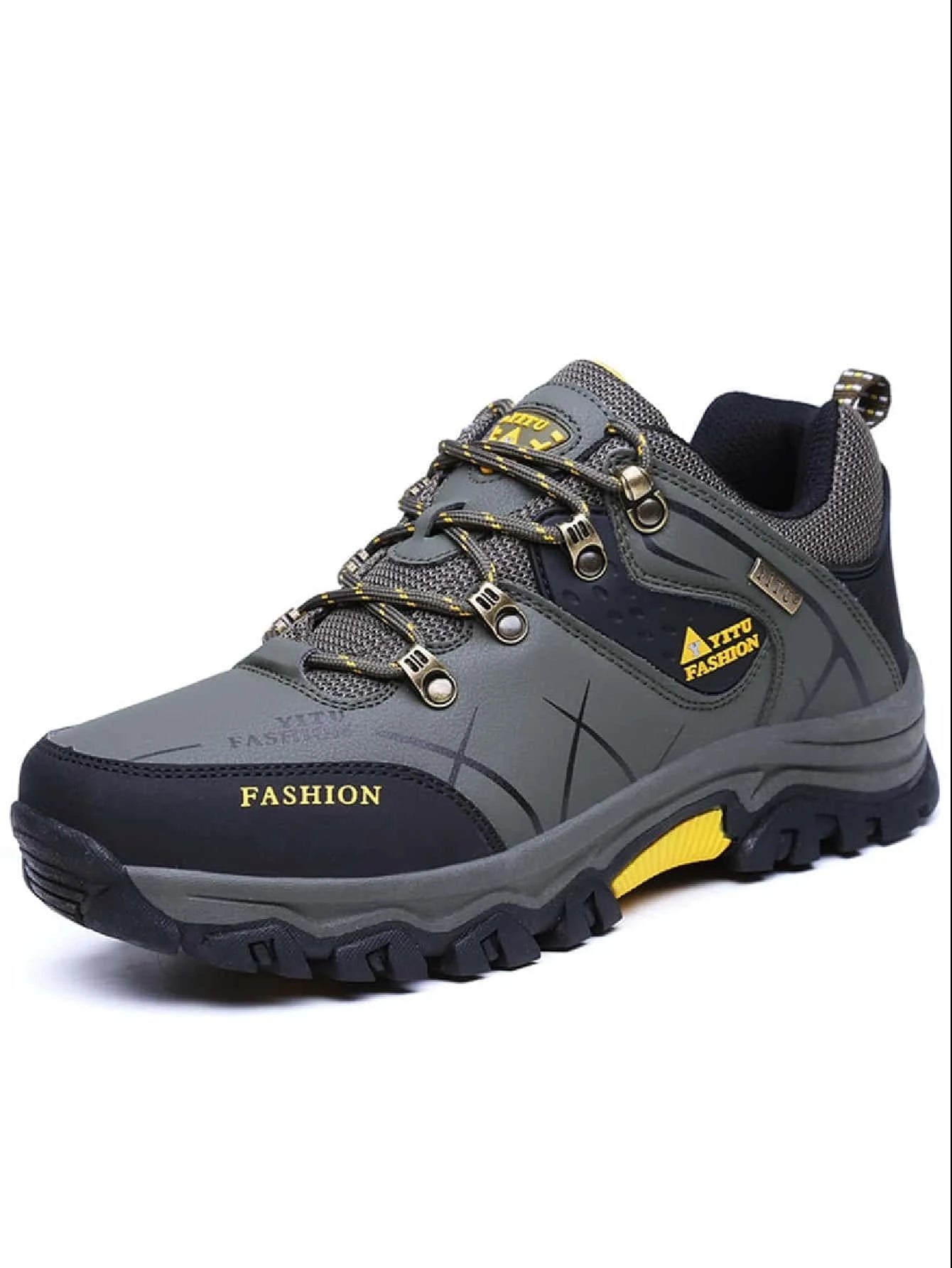NOUVEAU RICHE Herren Wanderschuhe – Felsläufer für Outdoor-Performance Armeegrün