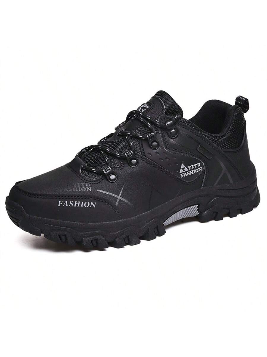 NOUVEAU RICHE Herren Wanderschuhe – Felsläufer für Outdoor-Performance Schwarz