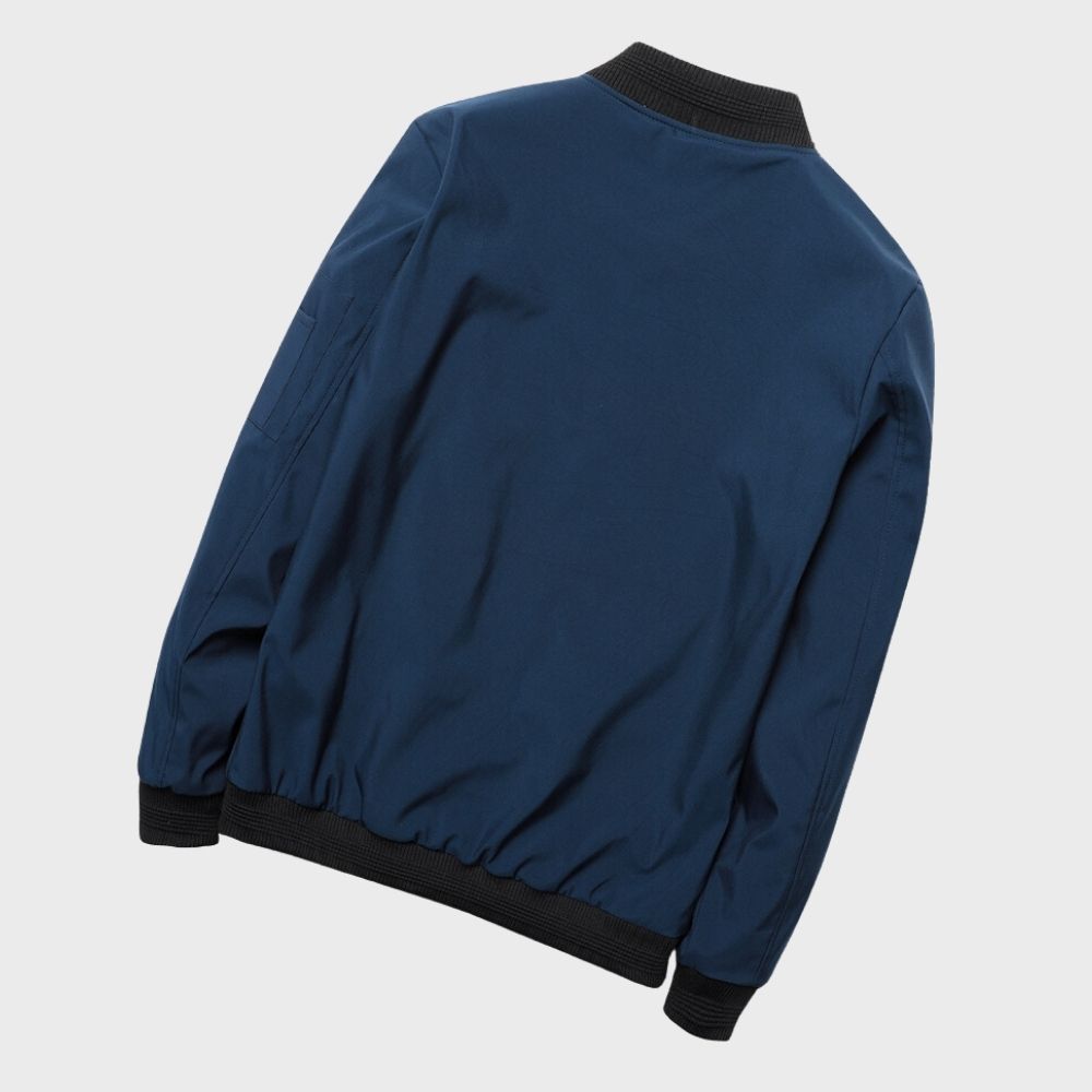 NOUVEAU RICHE Bomberjacke Herren Normale Passform Moderner Komfort