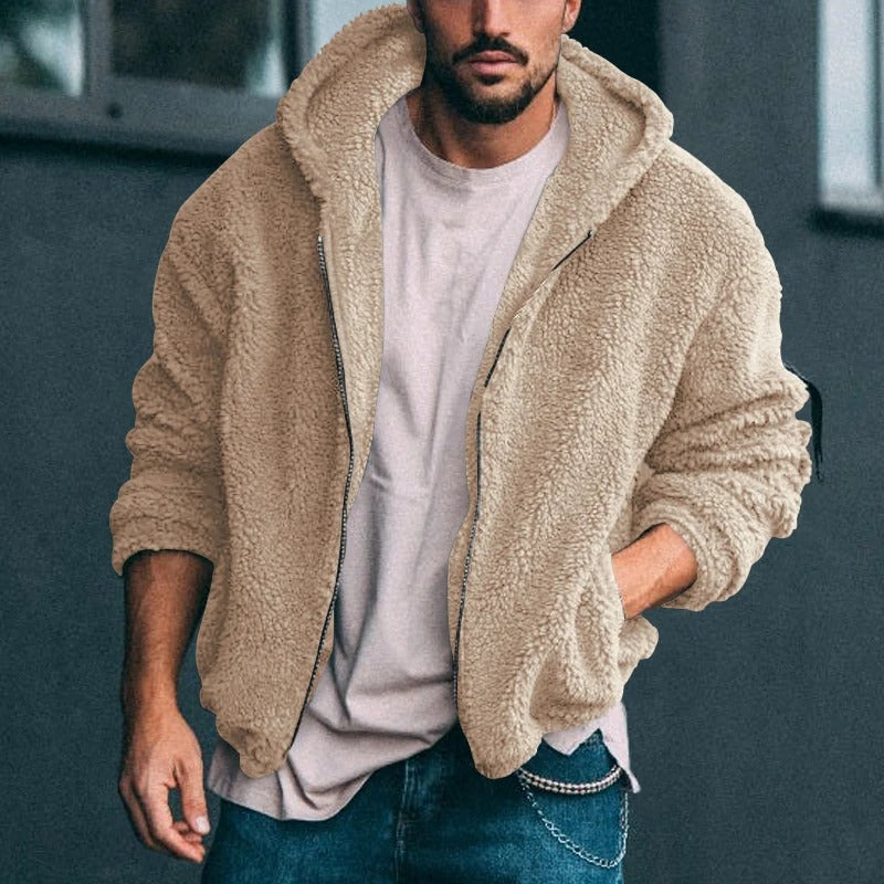 NOUVEAU RICHE Flauschige Strickjacke Für Damen Weich Und Kuschelig Ideal Für Herbst Beige
