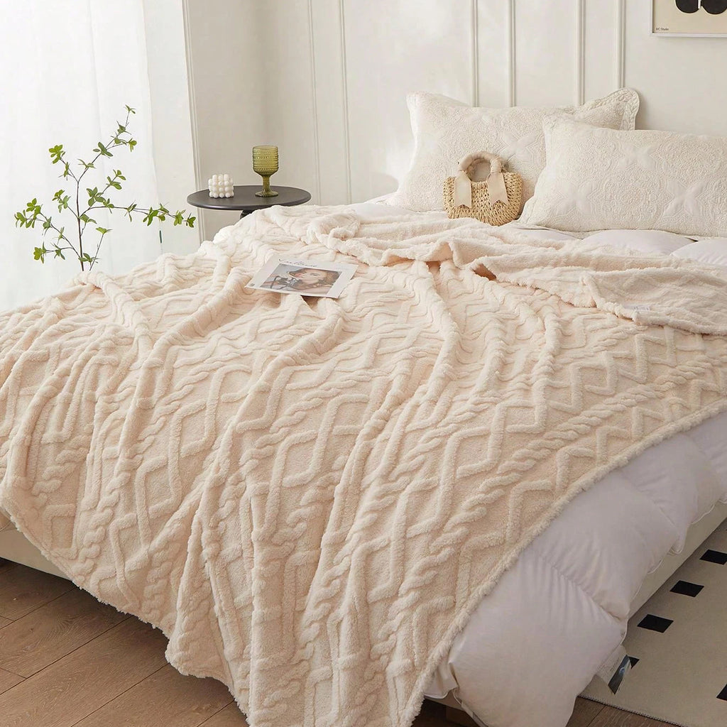 NOUVEAU RICHE Fleece-Decke Koralle 150x200 cm Für Wohnzimmer Und Nickerchen
