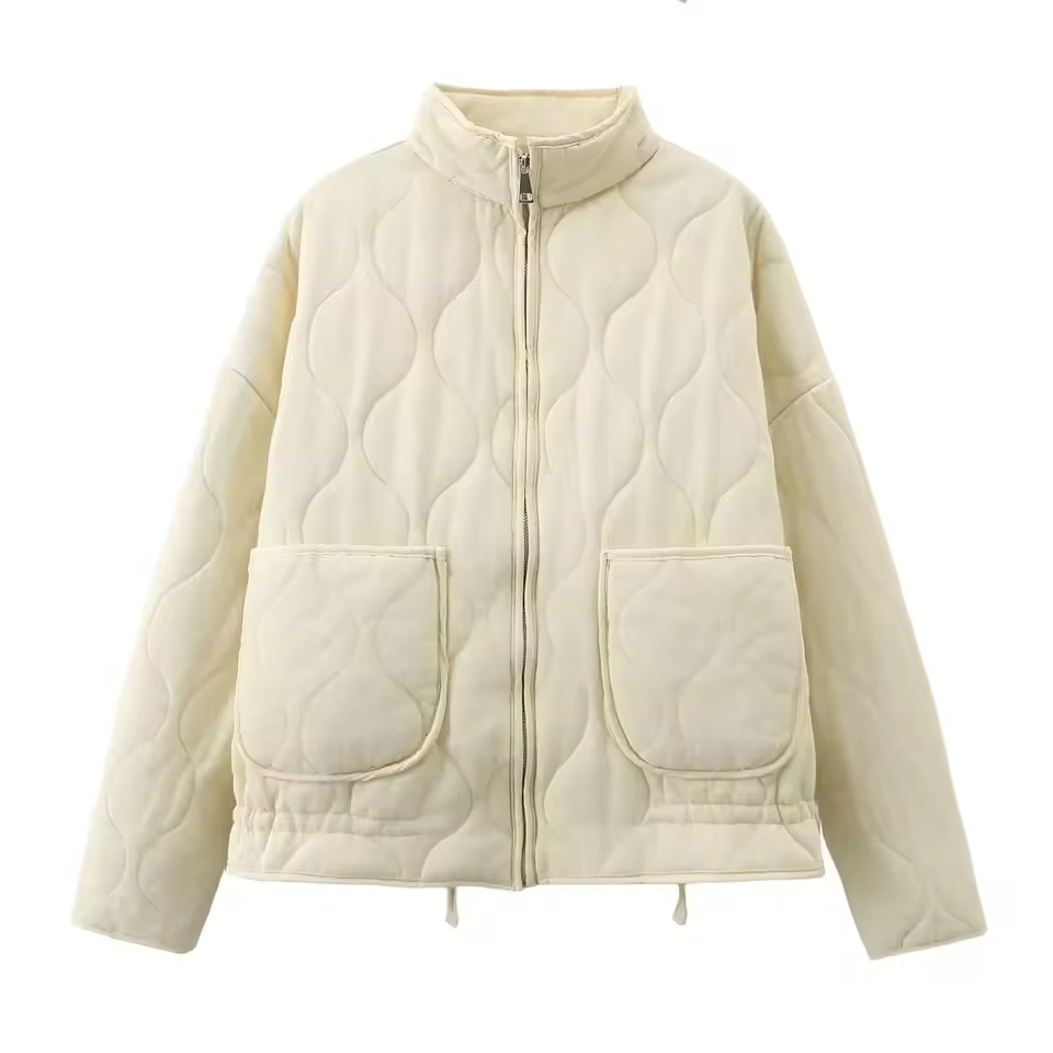 NOUVEAU RICHE Alltagsjacke Mit Taschendetail Und Dezente Eleganz Pur Elfenbeingelb