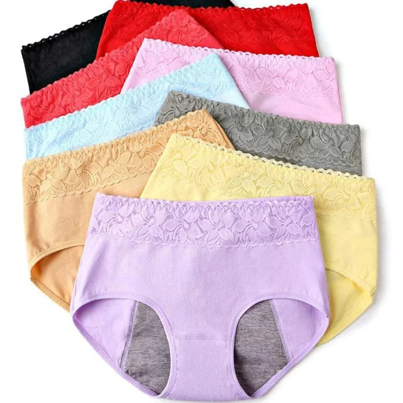 NOUVEAU RICHE Frauen Unterwäsche Auslaufsicher Baumwolle Nahtlose Slips