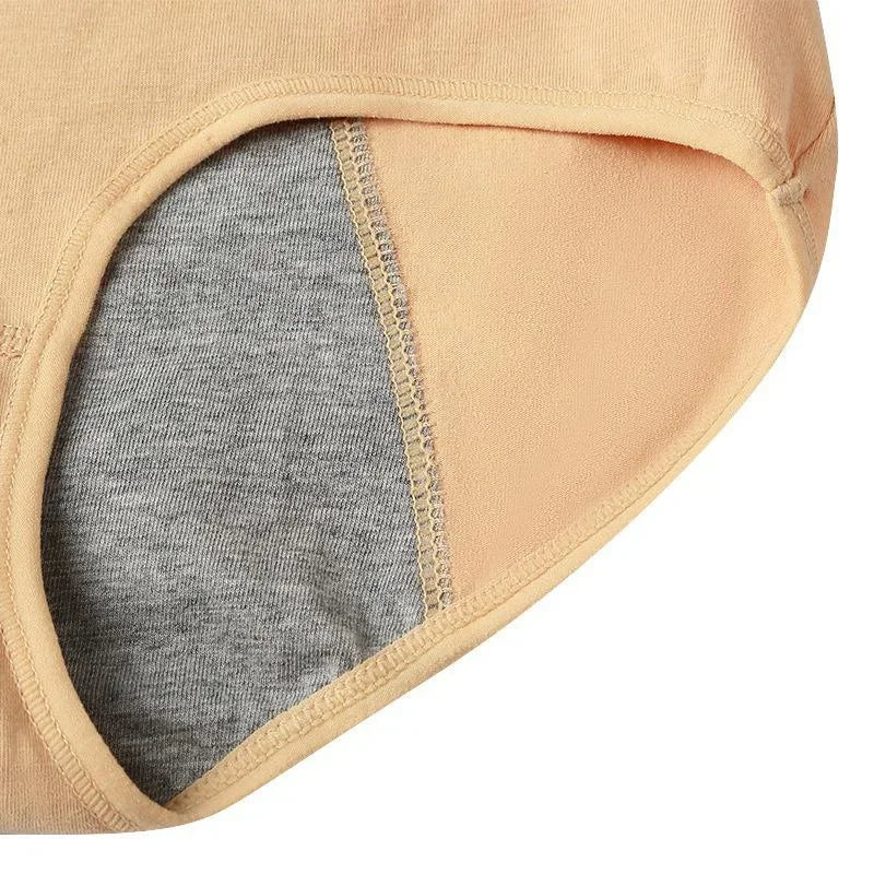 NOUVEAU RICHE Frauen Unterwäsche Auslaufsicher Baumwolle Nahtlose Slips