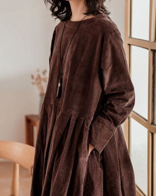 NOUVEAU RICHE Minchen - Französisches Samtkleid für zeitlose Eleganz