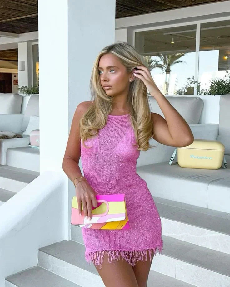 NOUVEAU RICHE Funkelndes Minikleid Mit Pailletten Für Glanzvolle Nächte