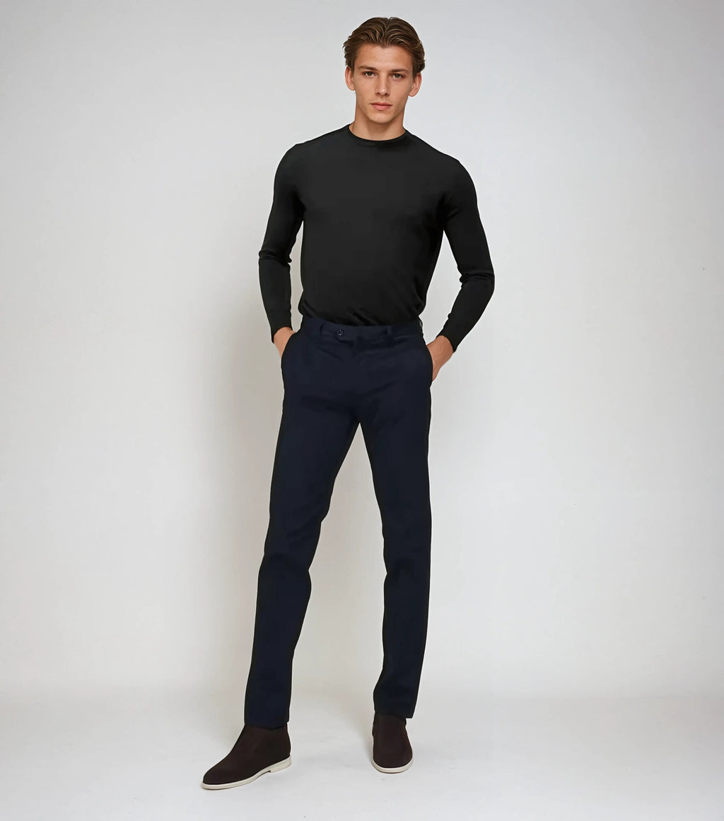 NOUVEAU RICHE Herren-Wildleder-Slipper Braun