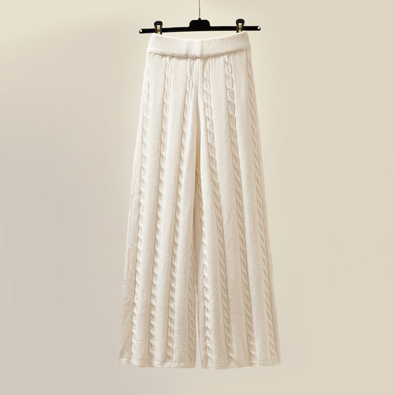 NOUVEAU RICHE Damen 3 Teiliges Ganzjahres Thermo Stretch Set Übergrößen Hose