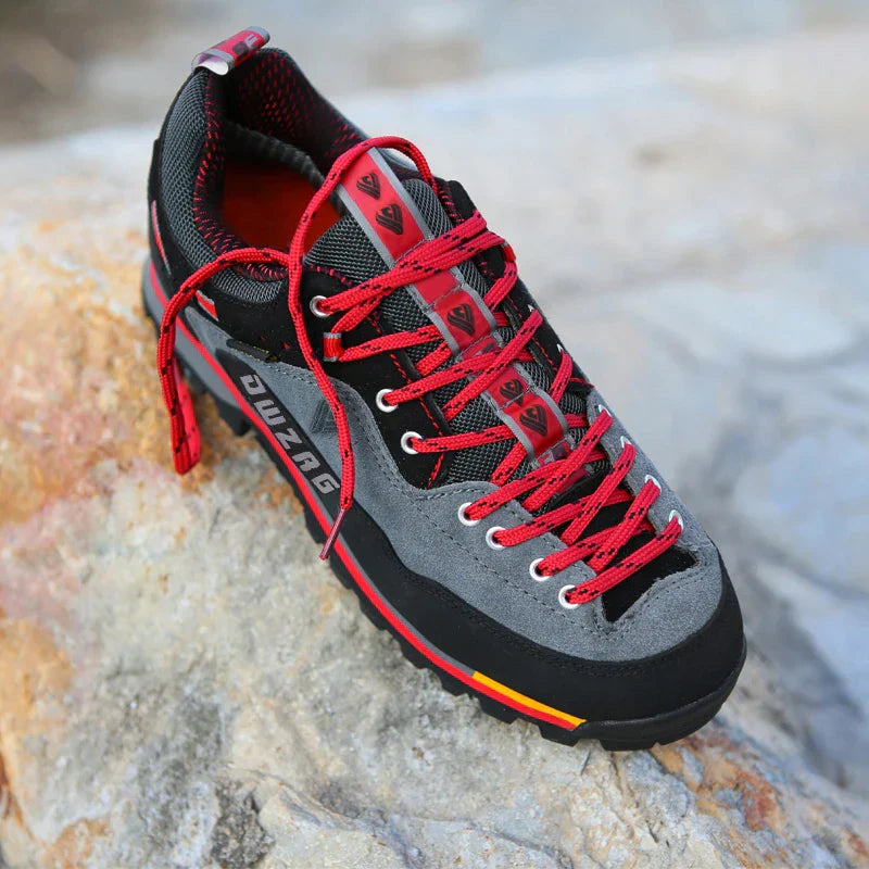 NOUVEAU RICHE Herren Wander Schuhe Mit Schnürsenkeln Für Jedes Gelände