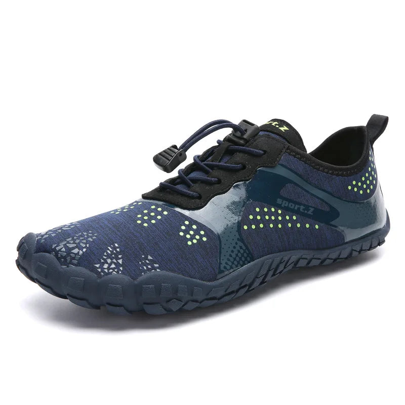 NOUVEAU RICHE Unisex Wasserdichte Barfußschuhe für Wassersport Outdoor Tiefblau