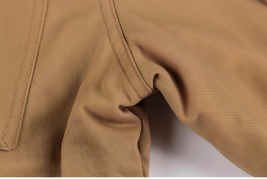 NOUVEAU RICHE Militärjacke Mit Mehreren Taschen Fleece Gefütterte Kapuze