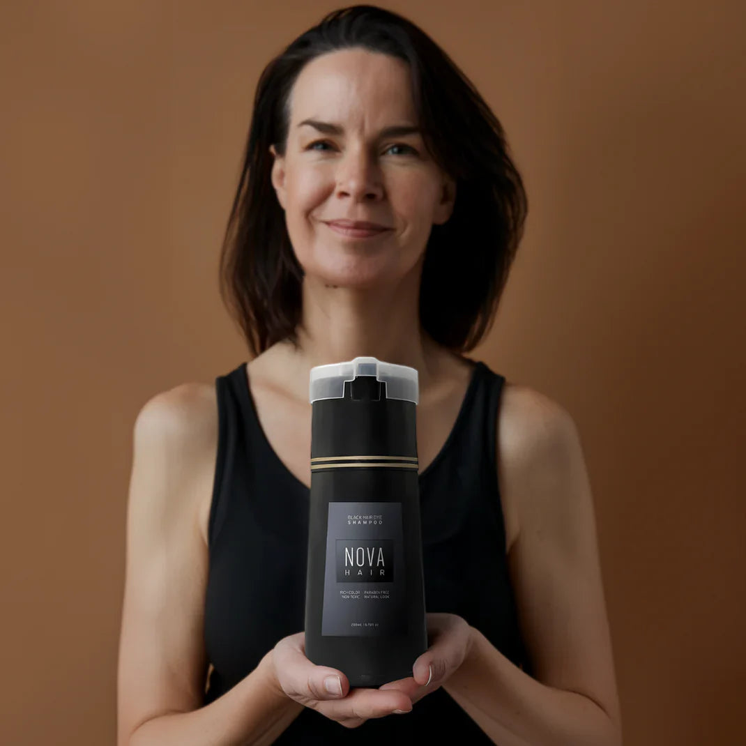 NOUVEAU RICHE Haarfärbe Shampoo Schnelle 10 Minuten Ergebnis Ohne Schäden