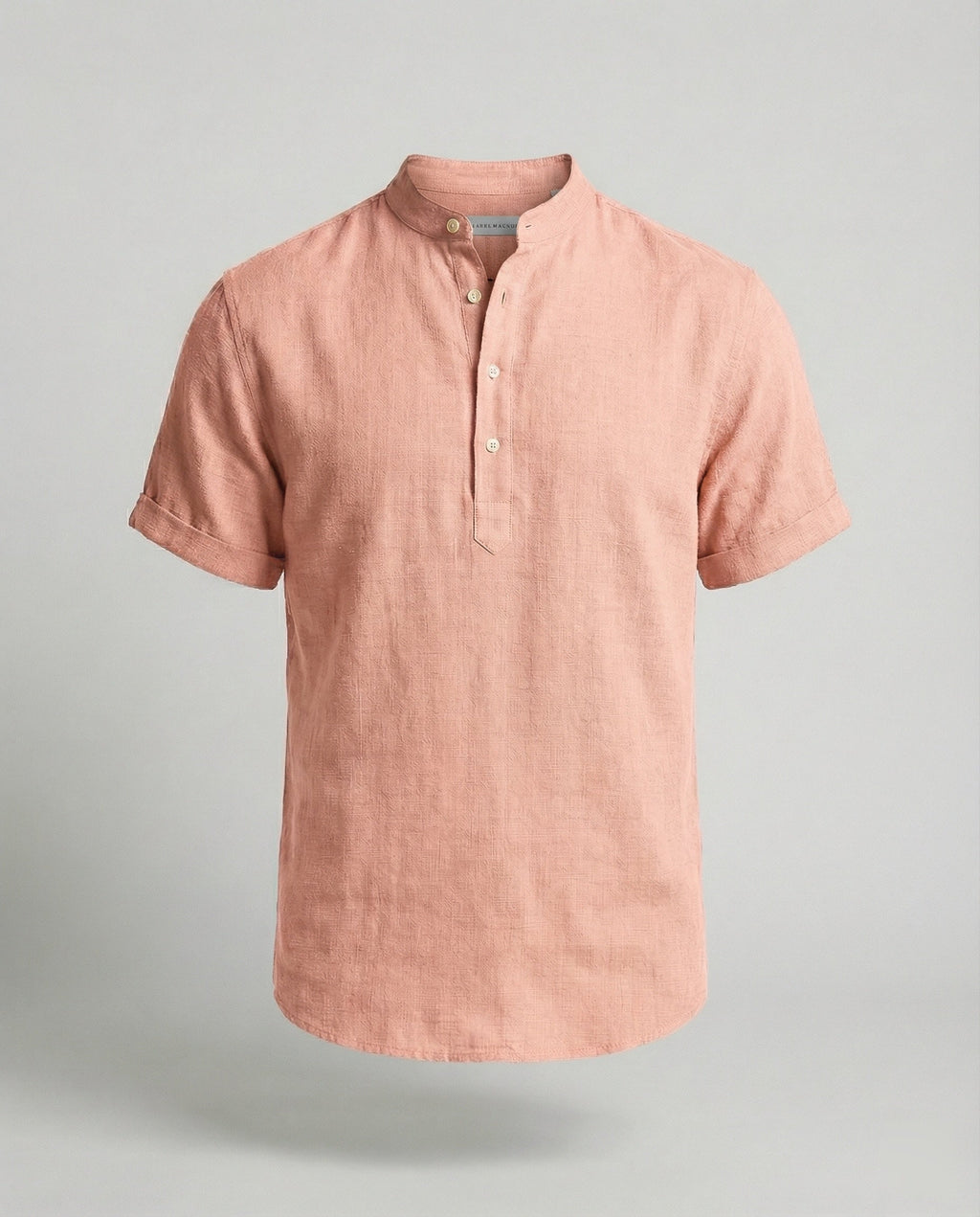 NOUVEAU RICHE Hommes | Herren Poloshirt mit V-Ausschnitt – Pflegeleichtes Polyester & Formstabil Rosa