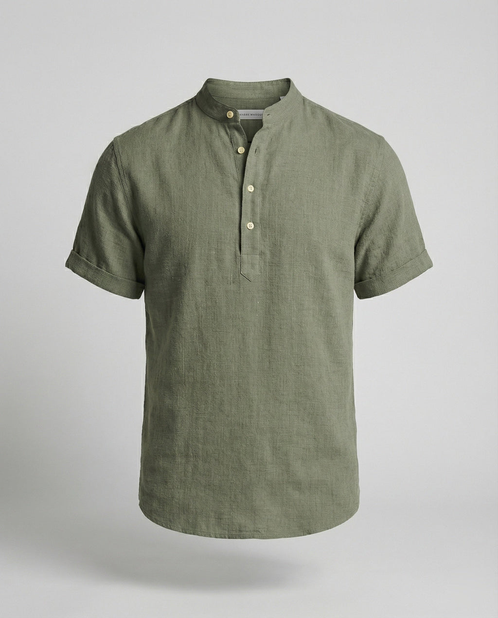 NOUVEAU RICHE Hommes | Herren Poloshirt mit V-Ausschnitt – Pflegeleichtes Polyester & Formstabil Grün