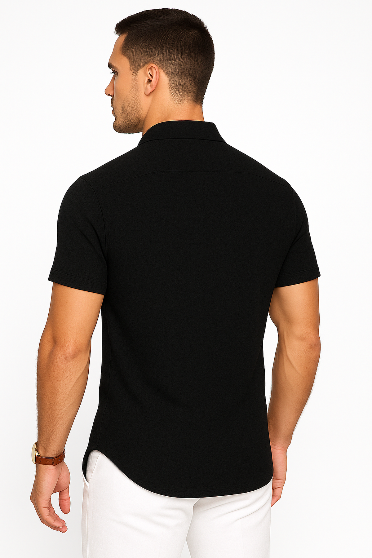 NOUVEAU RICHE Leichtes Gestreiftes Hemd Aus Leinen-Baumwoll-Mischung Für Sommerlooks