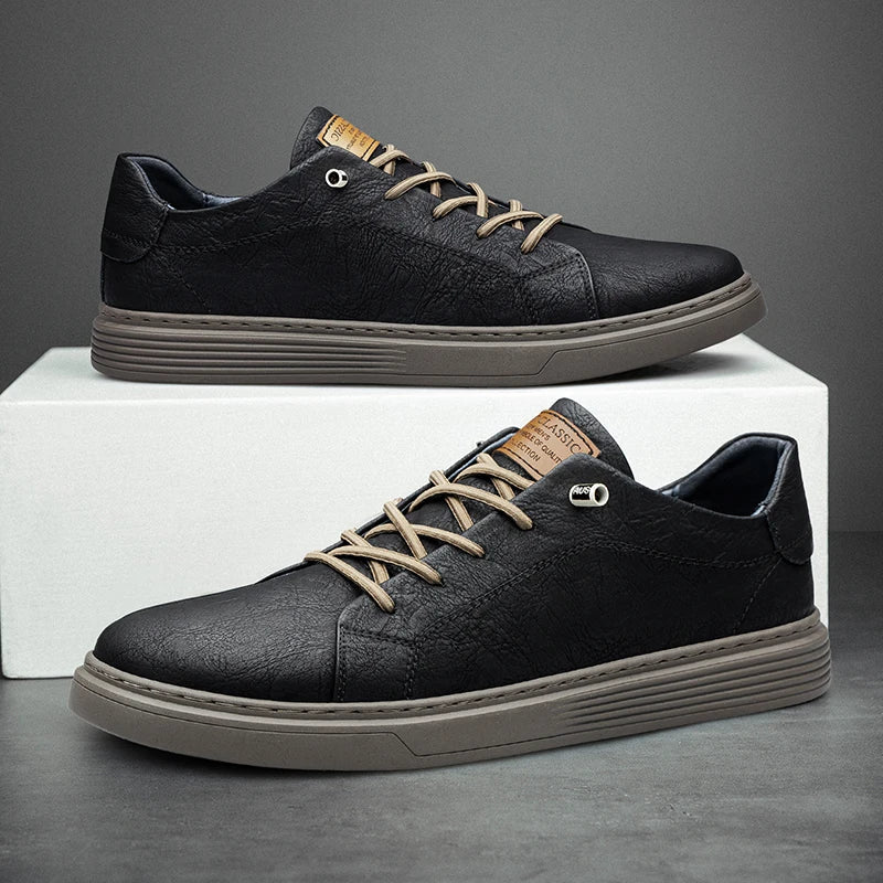 NOUVEAU RICHE Herren Lederschuhe Bequem Langlebig Italienisches Leder
