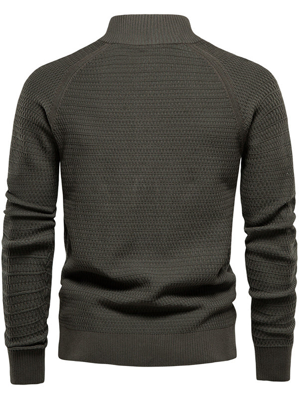 NOUVEAU RICHE Herren Strickjacke Aus 95 Prozent Baumwolle Mit Knopfverschluss Langarm Gerade Saum In Normaler Größe Für Bequemen Tragekomfort
