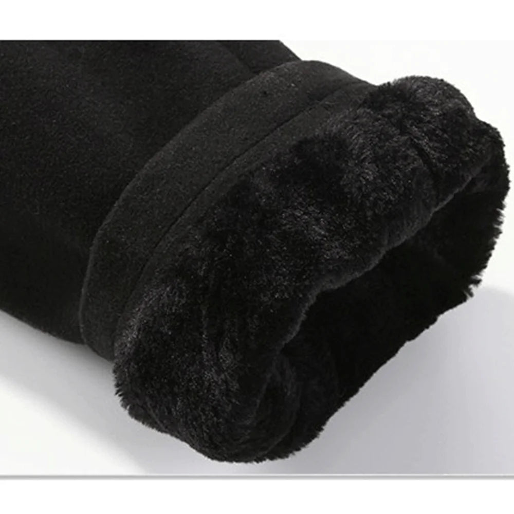 Herren-Trenchcoat mit Kapuze – Wollmischung – Kunstpelzfutter – Einreihig – Knopfleiste 5