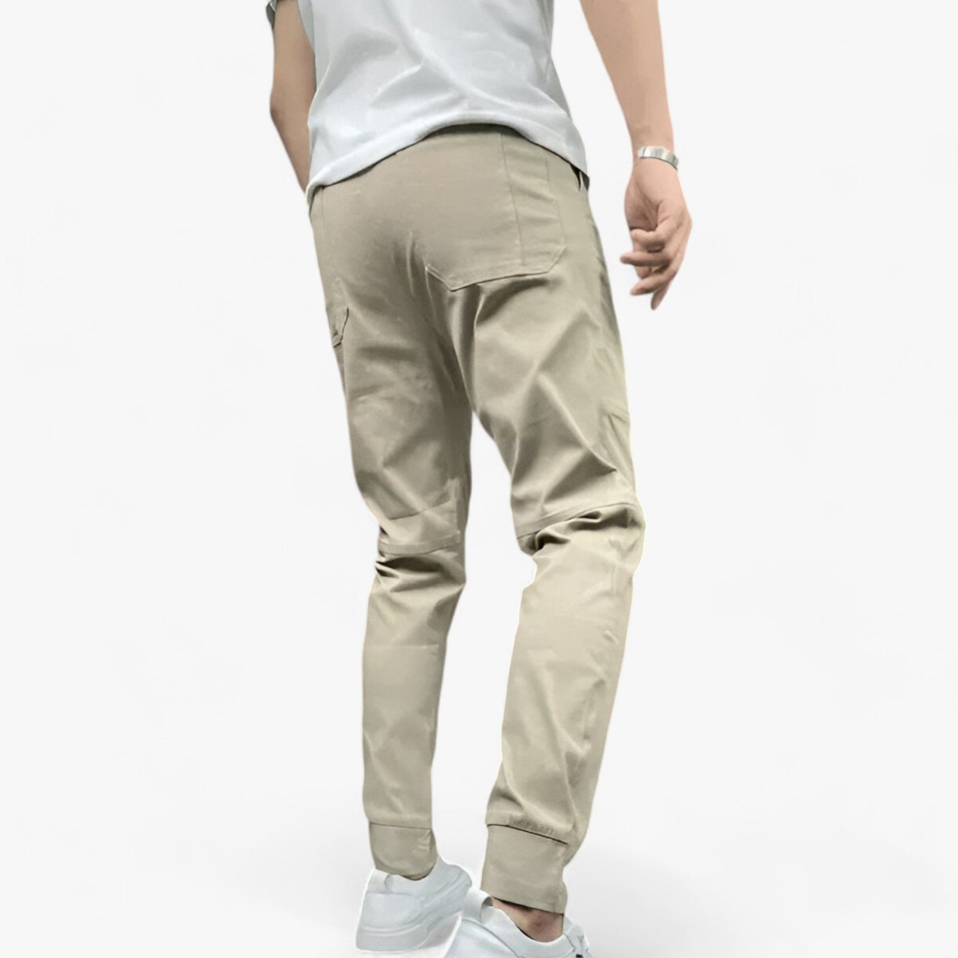 NOUVEAU RICHE Herren Cargohose Stretch mit Taschen