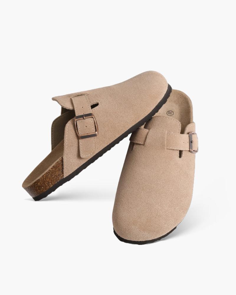 NOUVEAU RICHE Herren Clogs Wildleder Kalbsleder