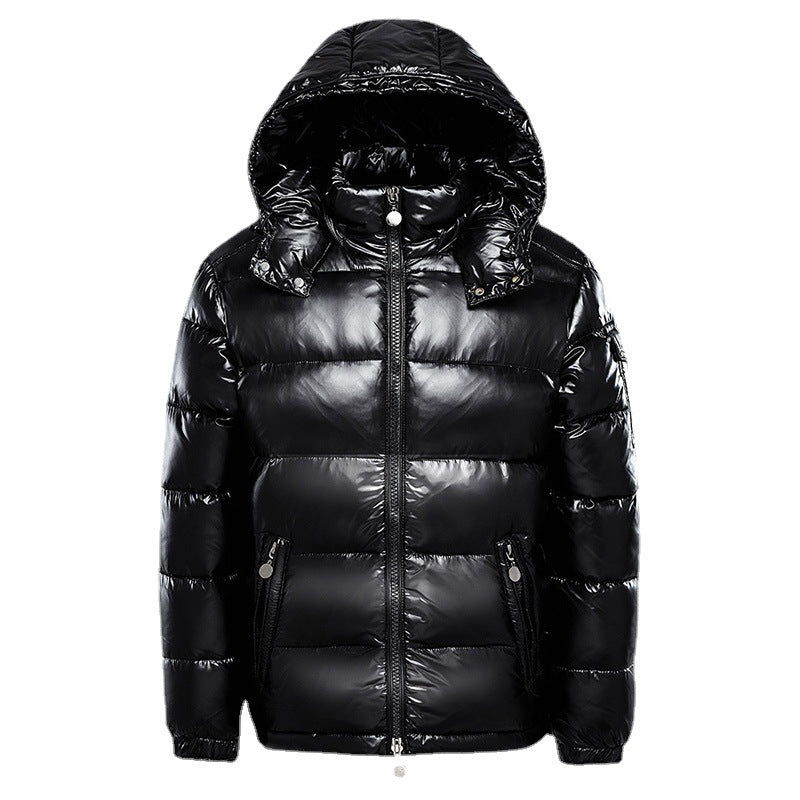 NOUVEAU RICHE Herren Daunenjacke - Premium Oberbekleidung Schwarz
