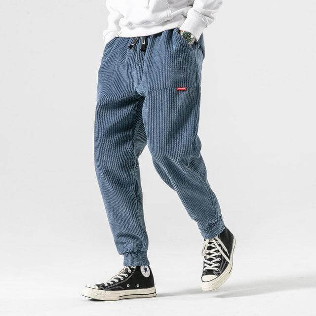 NOUVEAU RICHE Herren Hosen Fluwelen Regular Fit Elegant