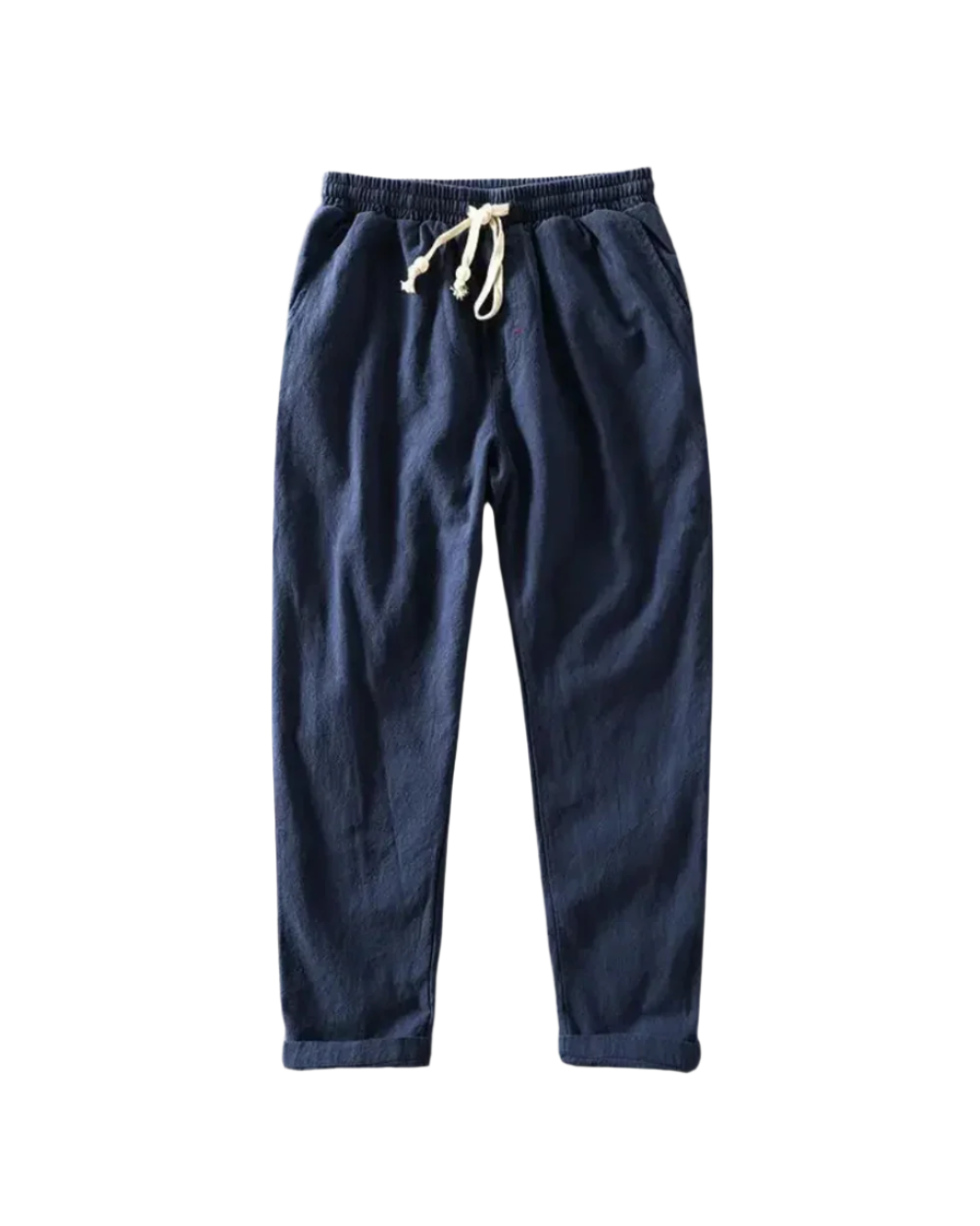 NOUVEAU RICHE Herren Leinenhose Leichtgewicht Atmungsaktiv Modern Fit