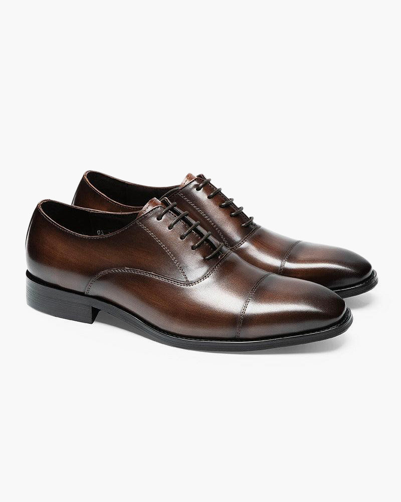 NOUVEAU RICHE Herren Loafer Leder Klassisch Komfortabel Braun
