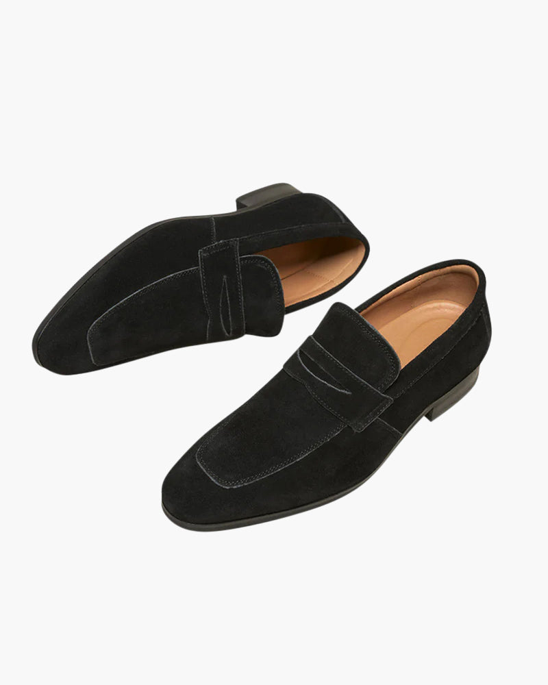 NOUVEAU RICHE Herren Loafer Wildleder Komfort Slip-On Schuhe
