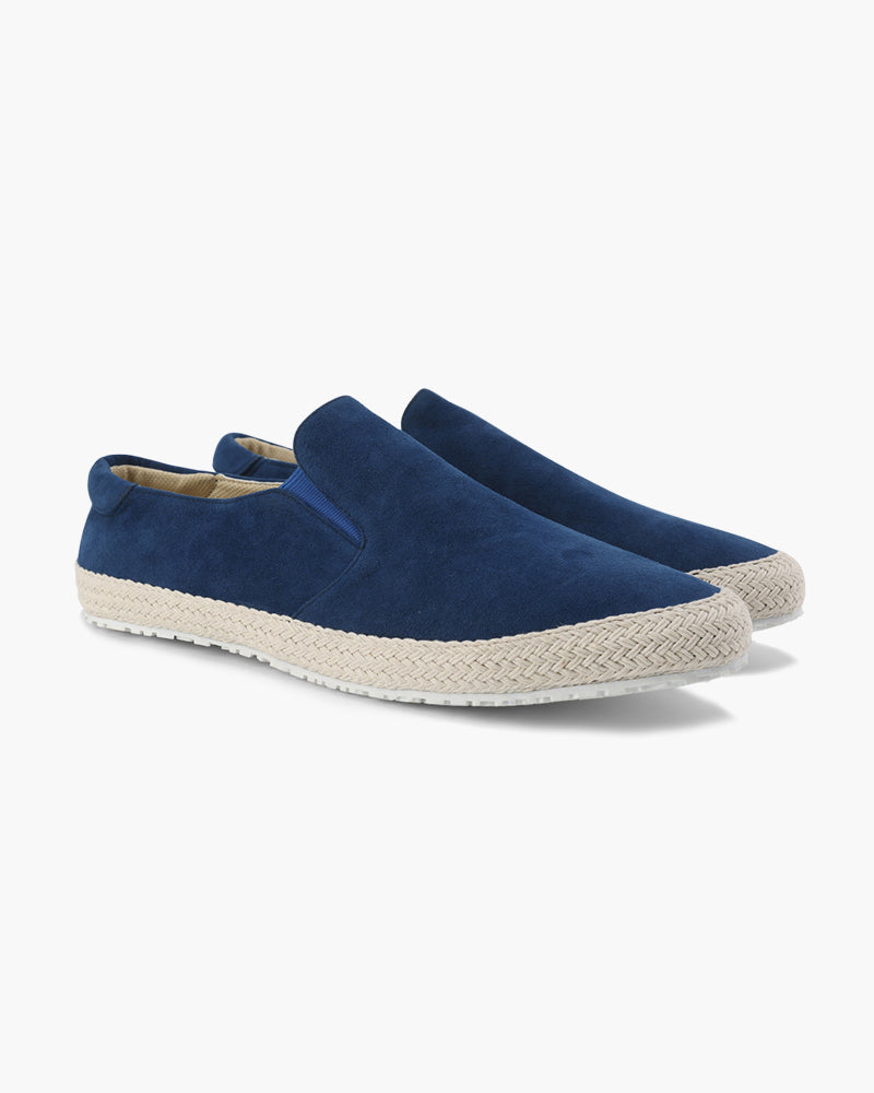 NOUVEAU RICHE Herren Loafer Wildleder Mokassins für Elegante Anlässe Blau