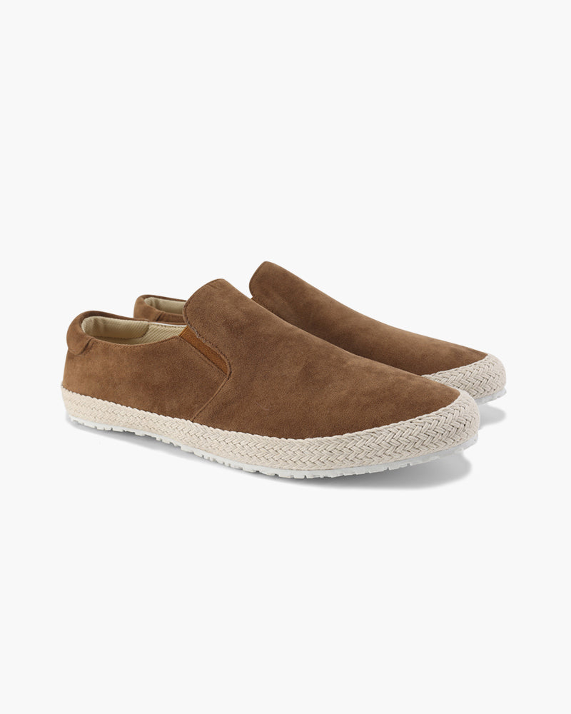 NOUVEAU RICHE Herren Loafer Wildleder Mokassins für Elegante Anlässe Braun