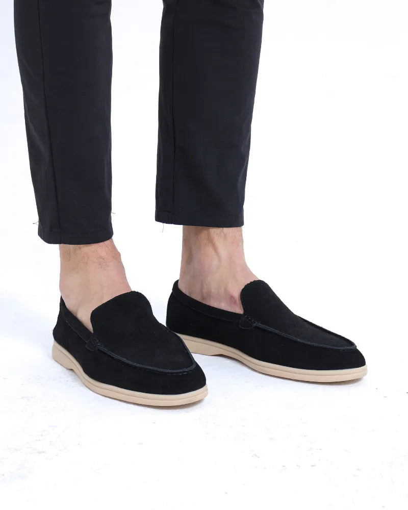 NOUVEAU RICHE Herren Loafer Wildleder Mokassins für Herren