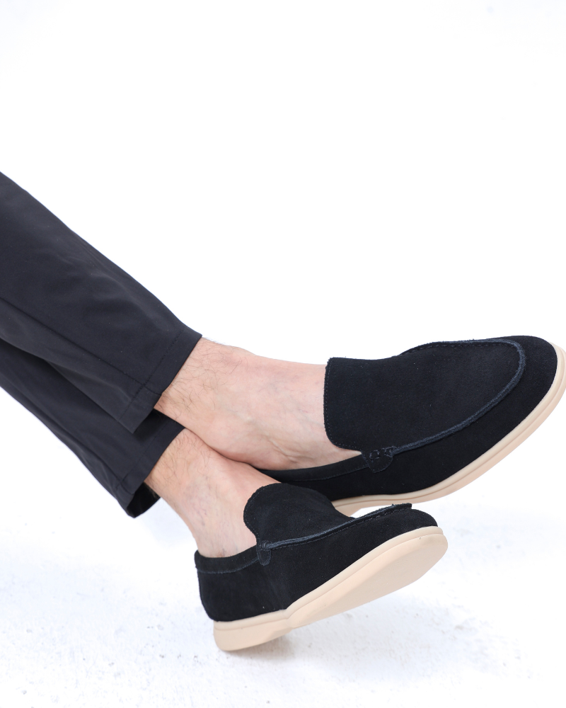NOUVEAU RICHE Herren Loafer Wildleder Mokassins für Herren