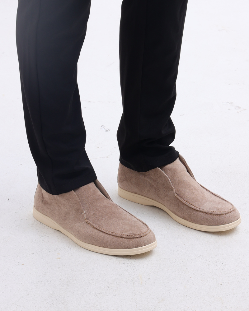 NOUVEAU RICHE Herren Loafers Wildleder Elegante Slip-Ons