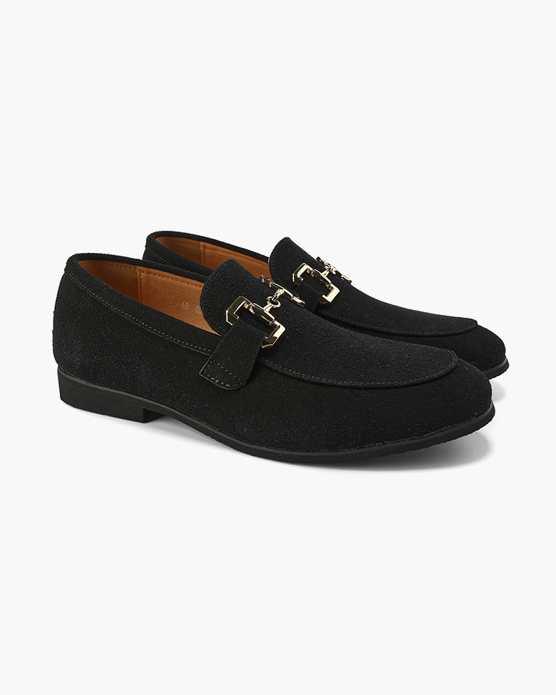 NOUVEAU RICHE Herren Mokassins Komfort Elegant Schwarz