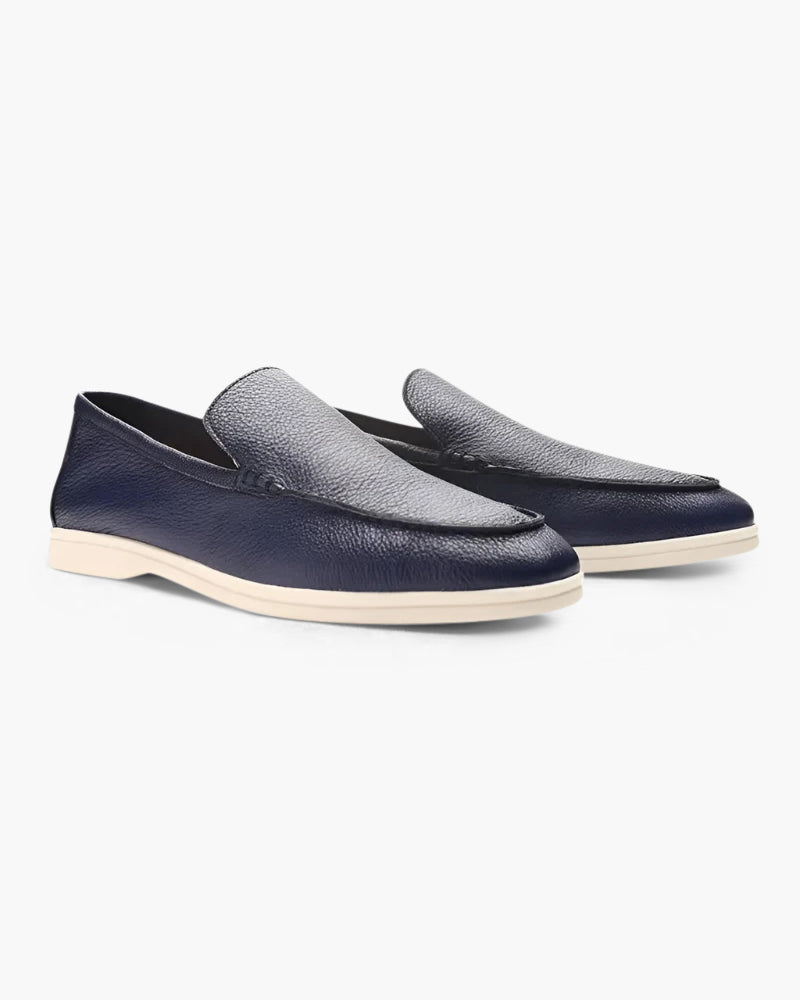 NOUVEAU RICHE Herren Mokassins Elegantes Design Marineblau