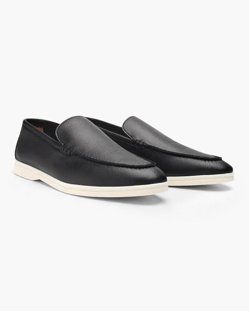 NOUVEAU RICHE Herren Mokassins Elegantes Design Schwarz